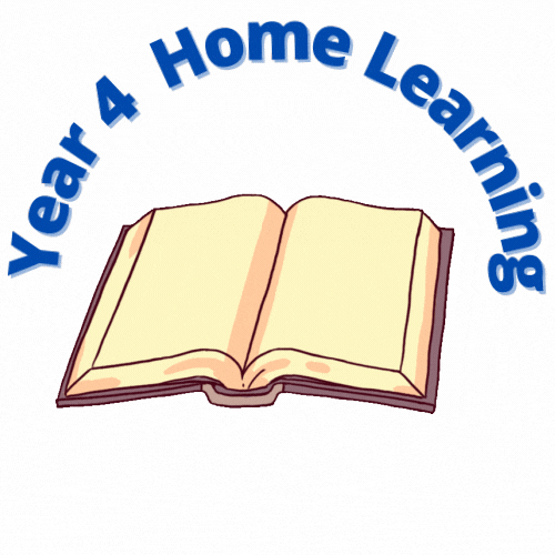 Year 4 Home Learning graphic